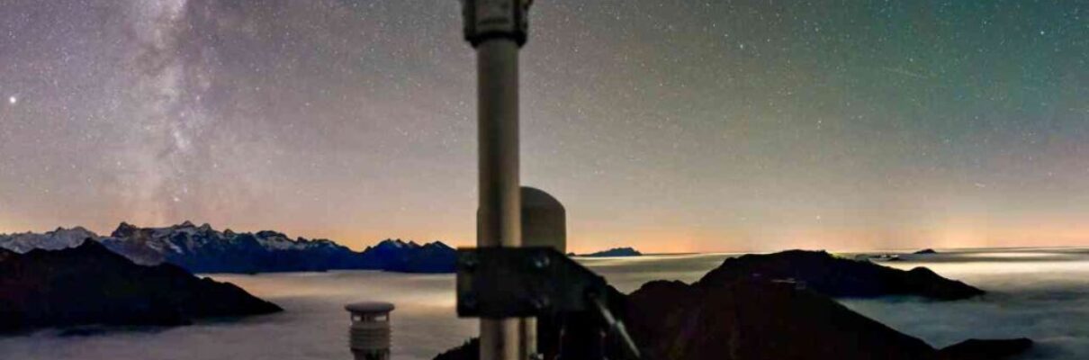 Panoramakamera zeigt Sternenhimmel