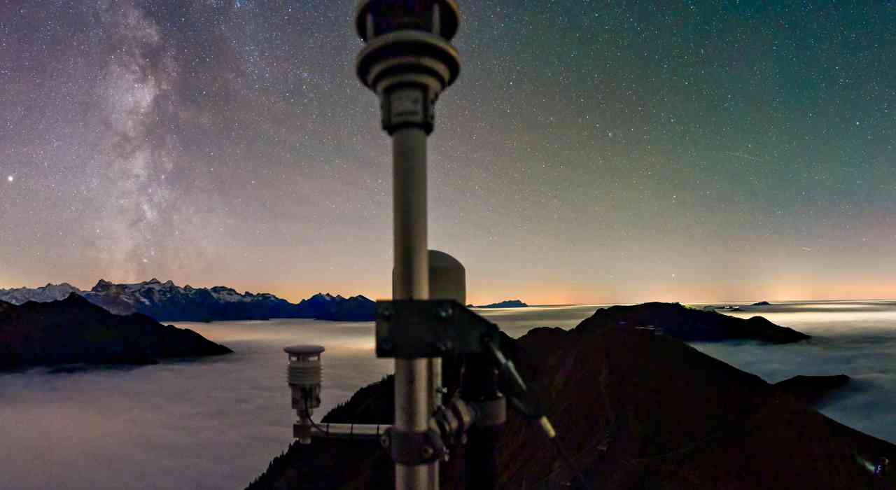 Panoramakamera zeigt Sternenhimmel